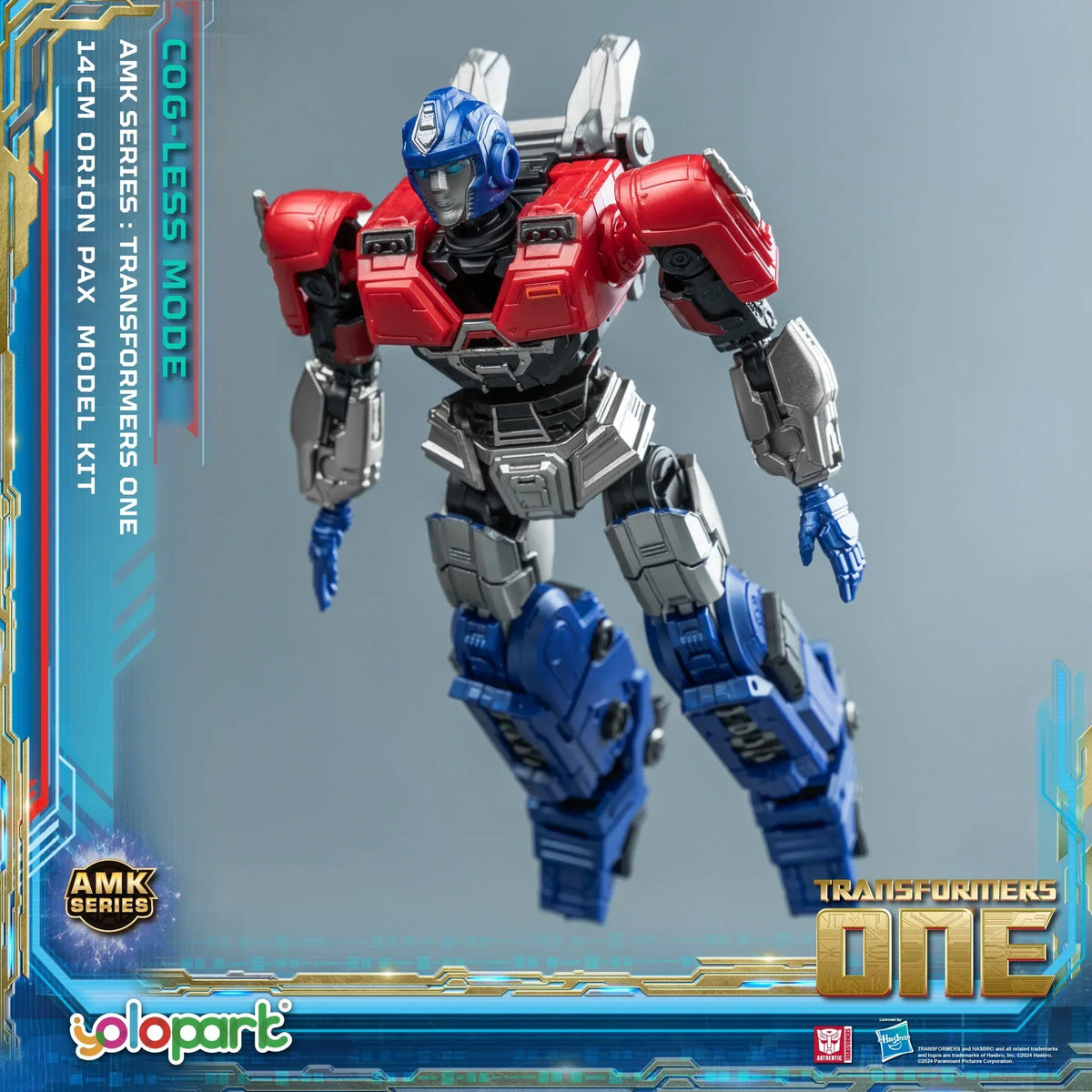 Yolopark Transformers One Orion Pax (Cog-Less Bot Mode) AMK Model Kit product image 5, provided for visual reference and