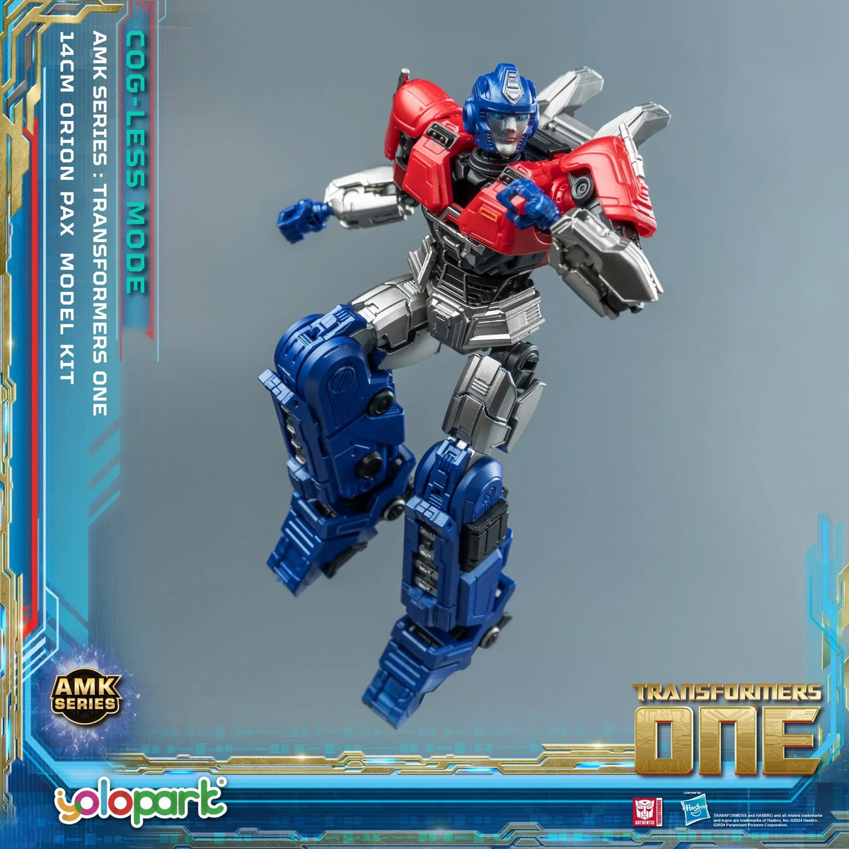 Yolopark Transformers One Orion Pax (Cog-Less Bot Mode) AMK Model Kit product image 10, provided for visual reference and