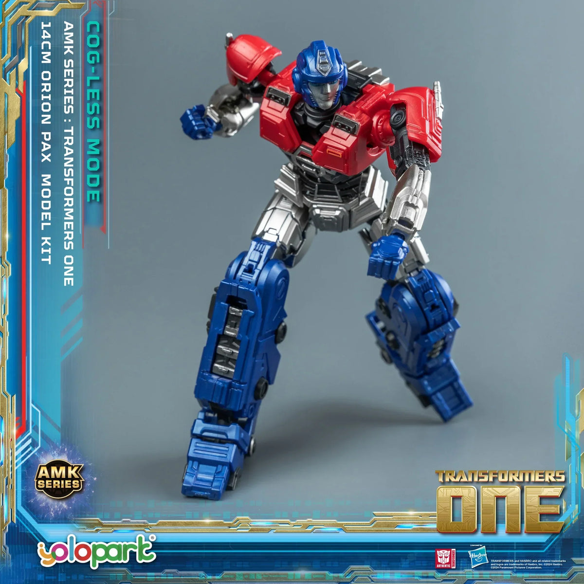 Yolopark Transformers One Orion Pax (Cog-Less Bot Mode) AMK Model Kit product image 8, provided for visual reference and