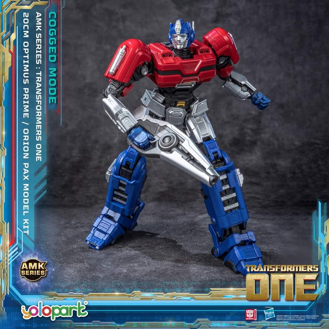 Yolopark Transformers One Orion Pax / Optimus Prime (Cogged Mode) Advance Model Kit product image 6, provided for visual