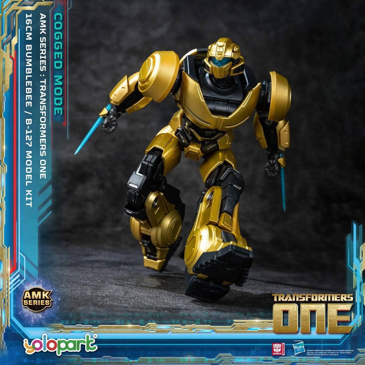 Yolopark Transformers One B-127 / Bumblebee (Cogged Mode) Advance Model Kit product image 8, provided for visual reference
