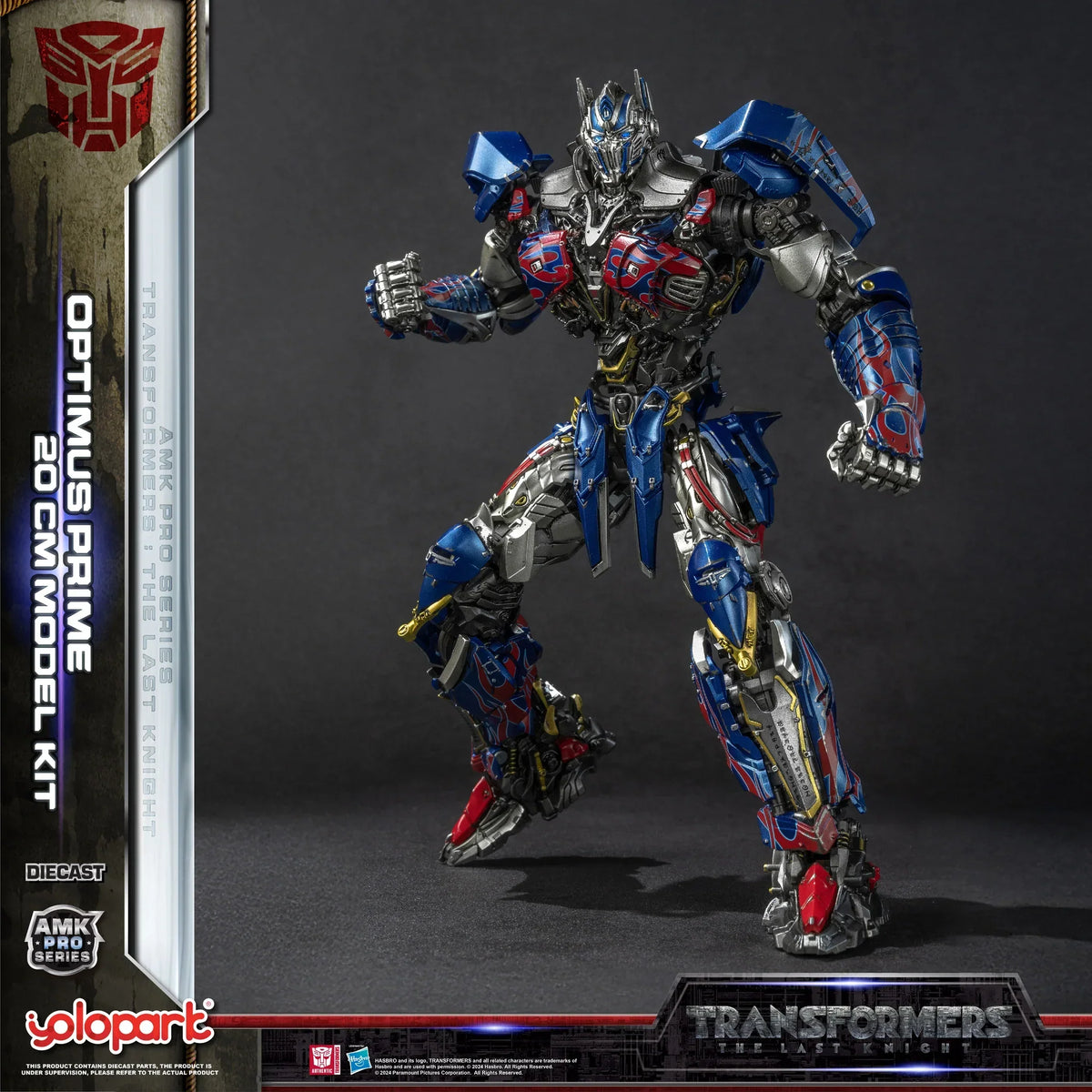 Yolopark Transformers AMK Pro Series Last Knight Optimus Prime Model Kit product image 6, provided for visual reference and