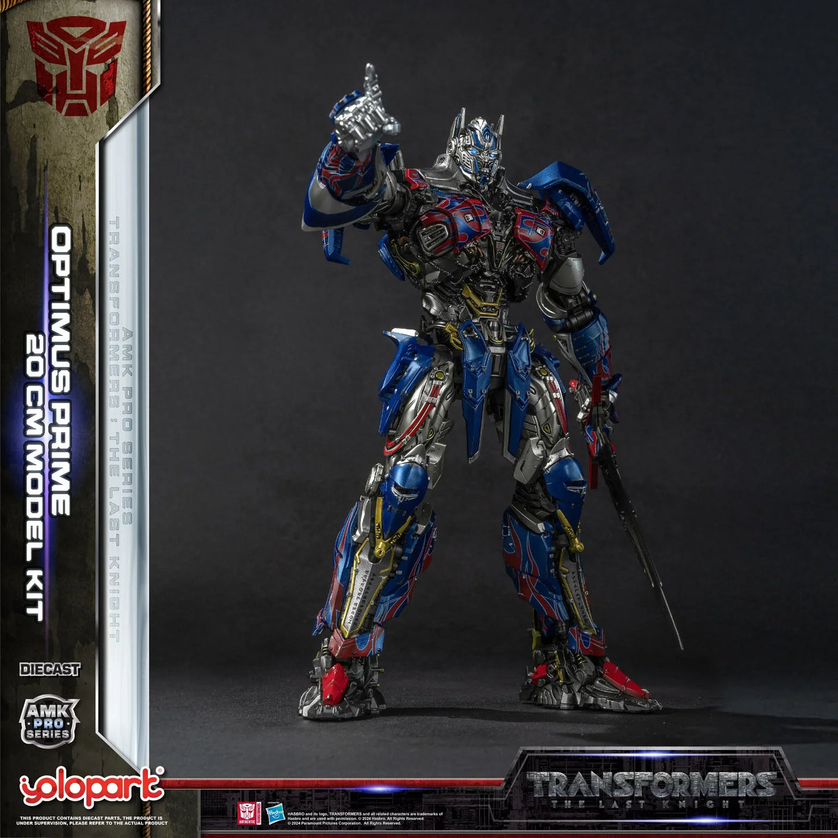 Yolopark Transformers AMK Pro Series Last Knight Optimus Prime Model Kit product image 8, provided for visual reference and