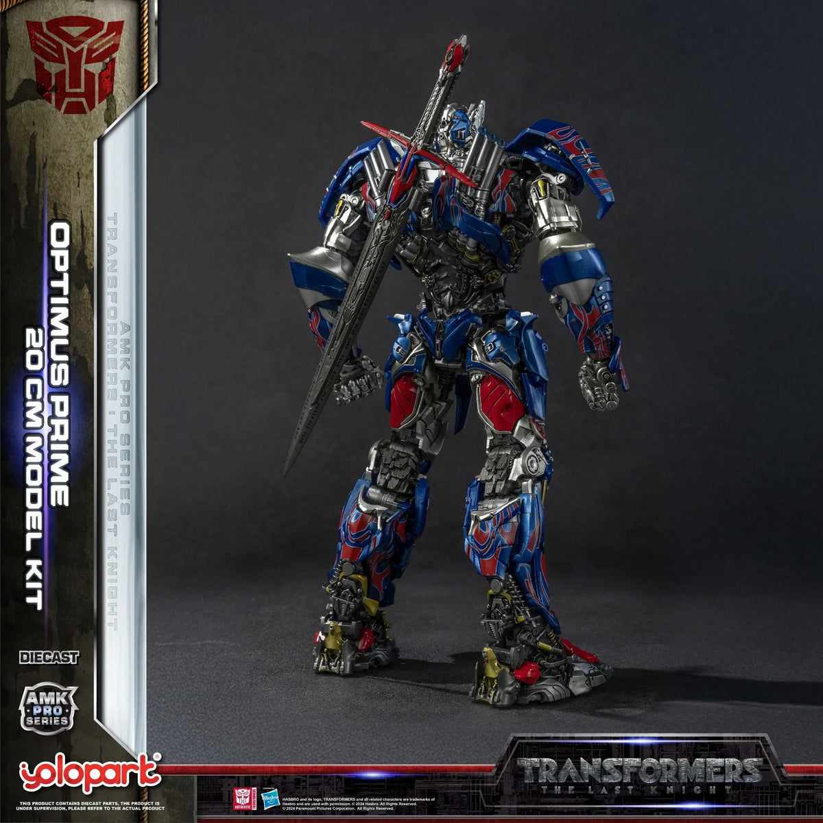 Yolopark Transformers AMK Pro Series Last Knight Optimus Prime Model Kit product image 11, provided for visual reference and
