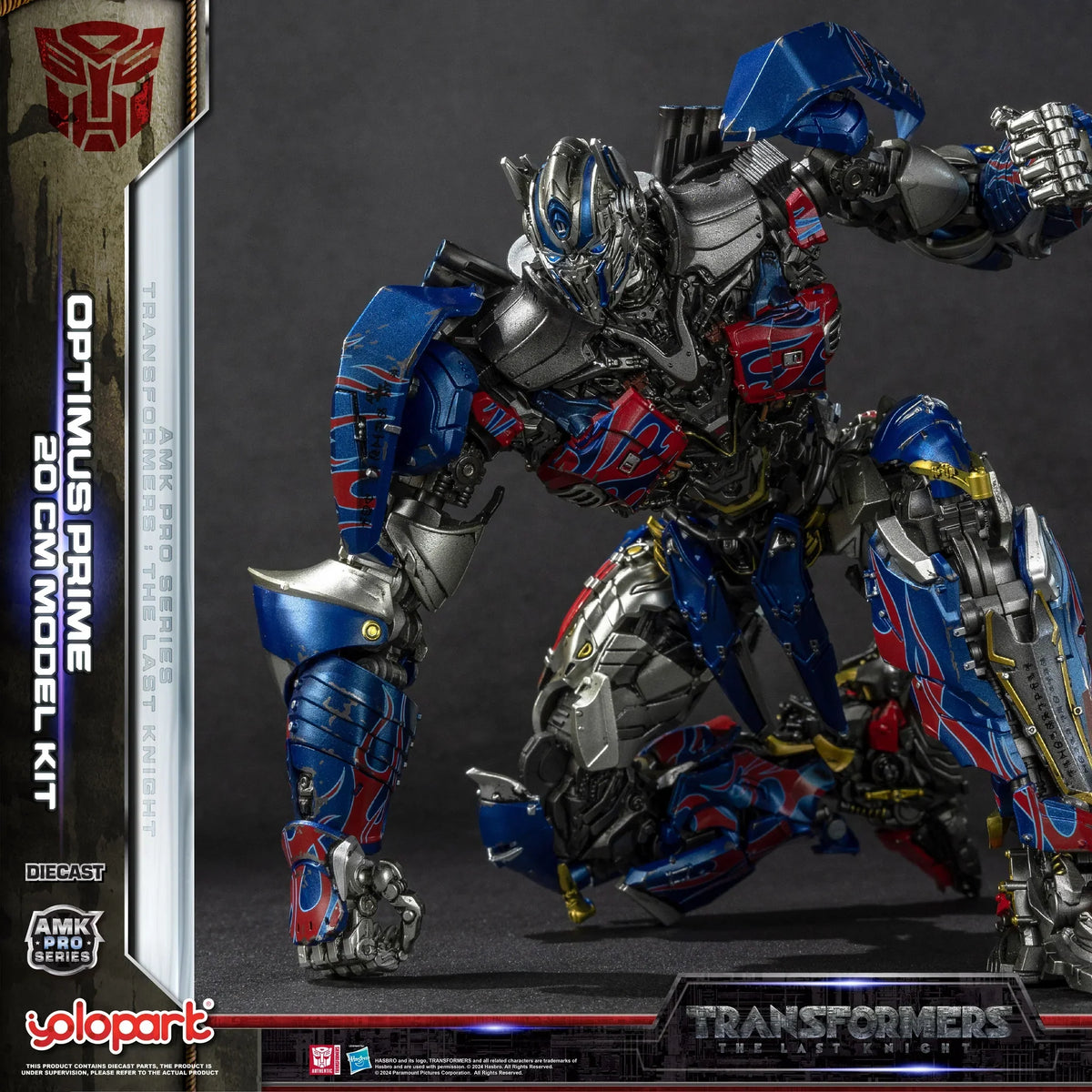 Yolopark Transformers AMK Pro Series Last Knight Optimus Prime Model Kit product image 21, provided for visual reference and