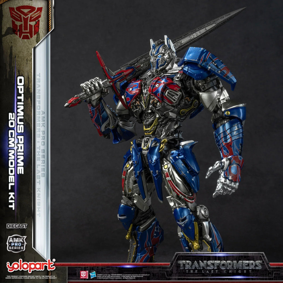 Yolopark Transformers AMK Pro Series Last Knight Optimus Prime Model Kit product image 18, provided for visual reference and