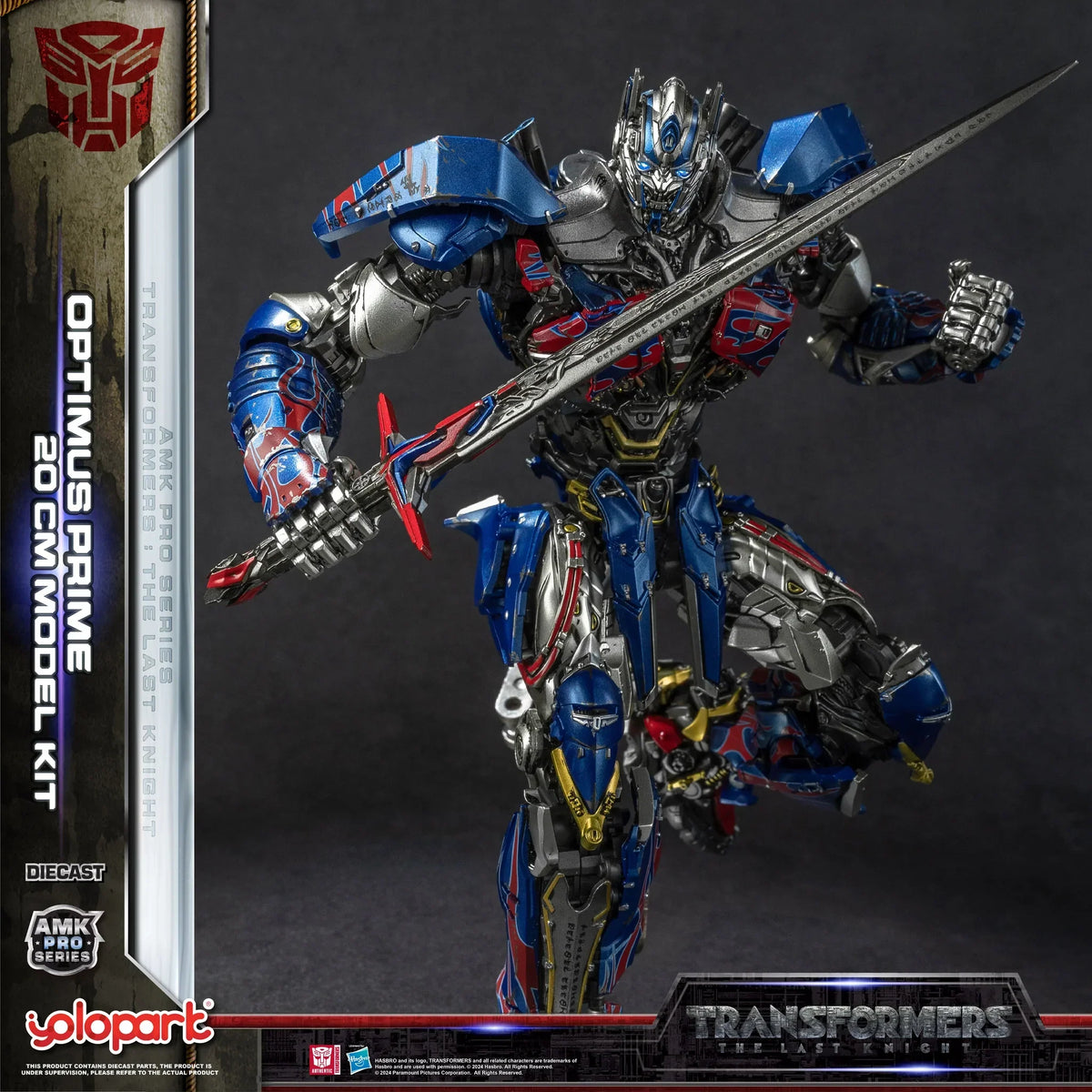 Yolopark Transformers AMK Pro Series Last Knight Optimus Prime Model Kit product image 19, provided for visual reference and