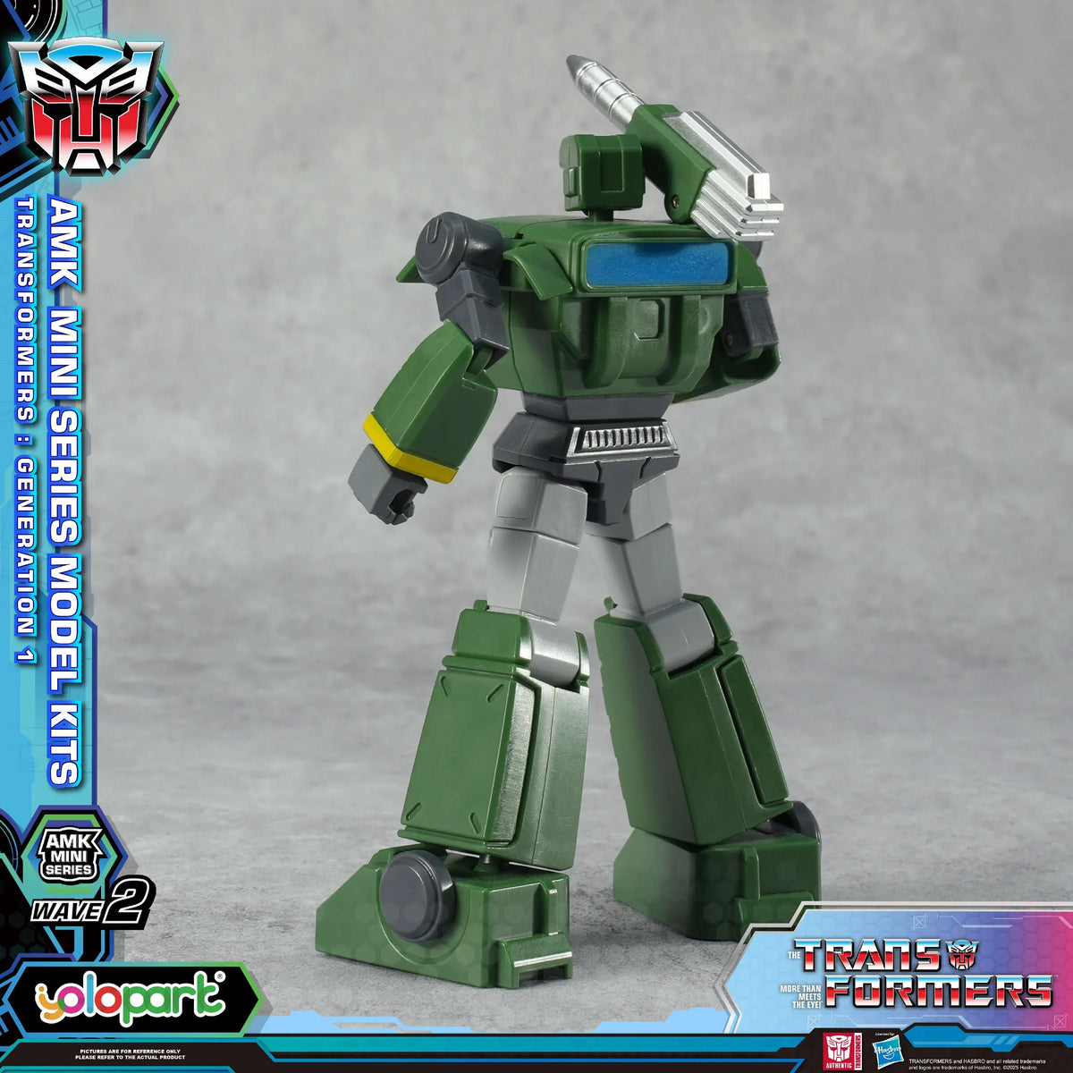 Yolopark Transformers AMK Mini Series Wave 2 G1 Hound Model Kit product image 5, provided for visual reference and product