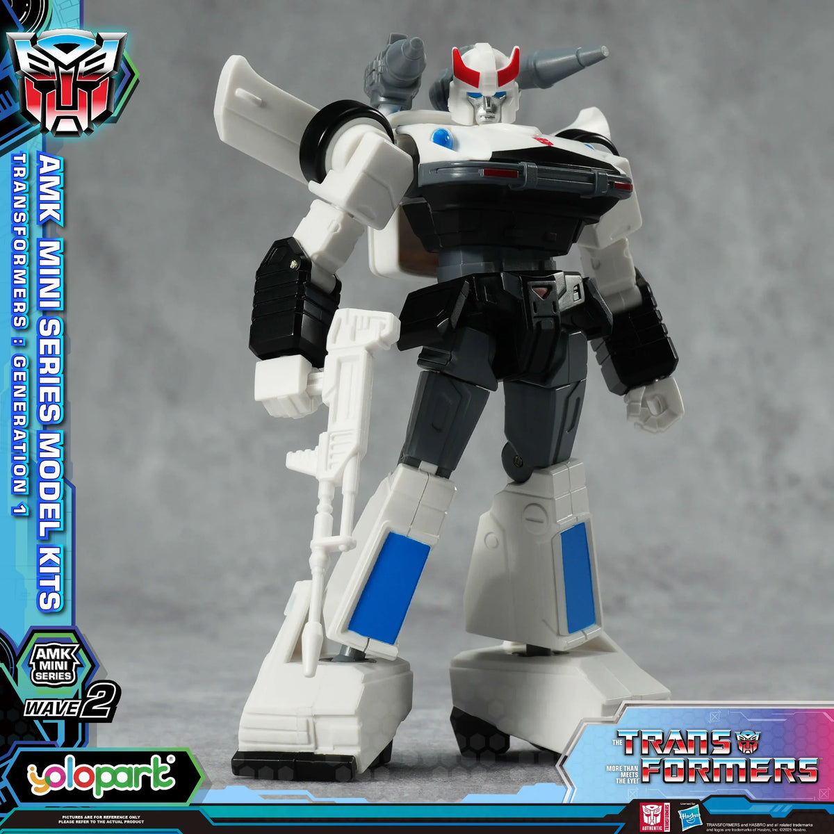 Yolopark Transformers AMK Mini Series Wave 2 G1 Prowl Model Kit product image 2, provided for visual reference and product