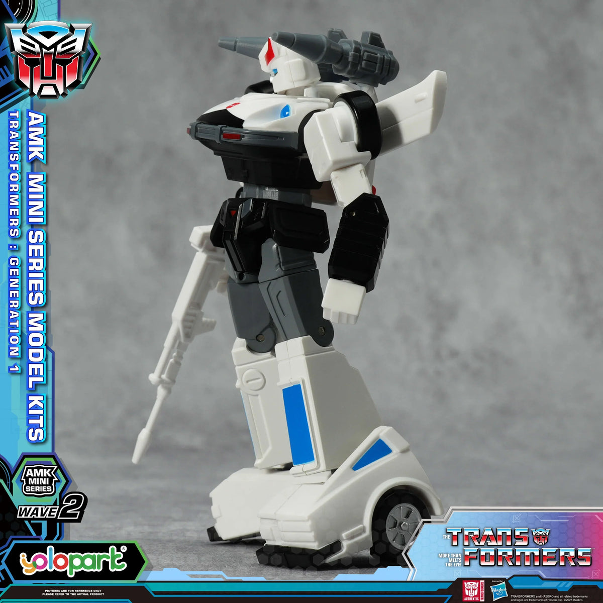 Yolopark Transformers AMK Mini Series Wave 2 G1 Prowl Model Kit product image 3, provided for visual reference and product