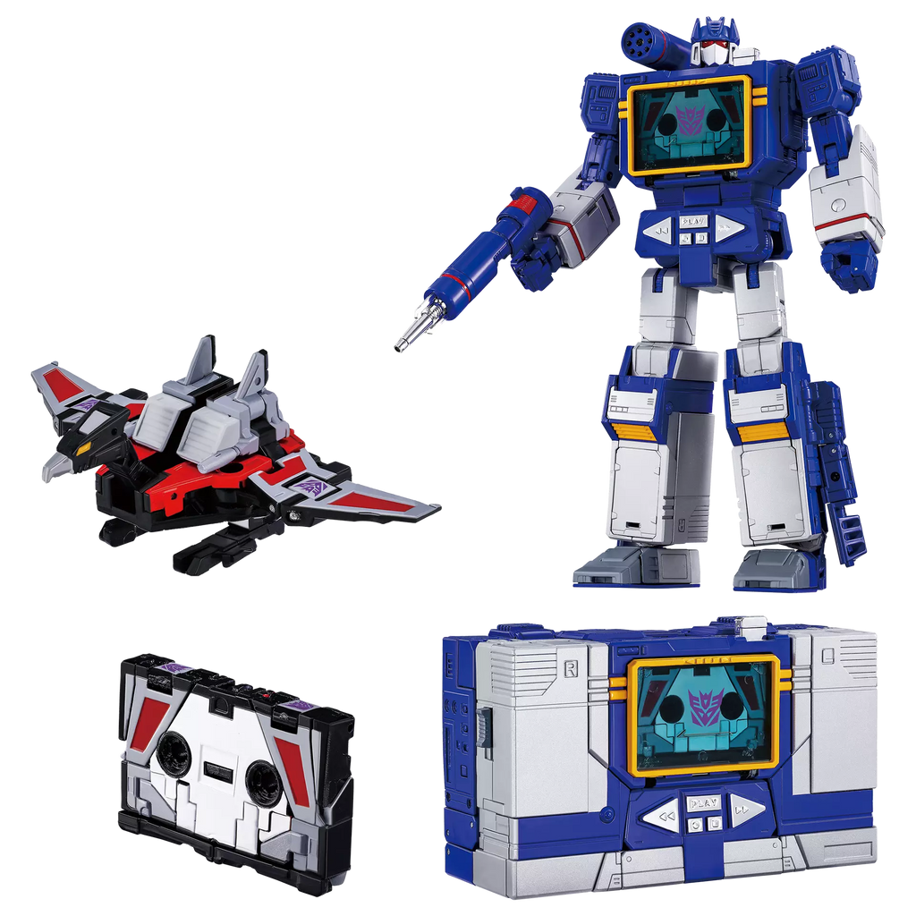 Transformers Masterpiece G MPG-19 Soundwave and Condor (Laserbeak) Action Figure product image 1, provided for visual