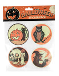 Classic Halloween Sticker Pack (4 ct) product image 1, provided for visual reference and product detail review