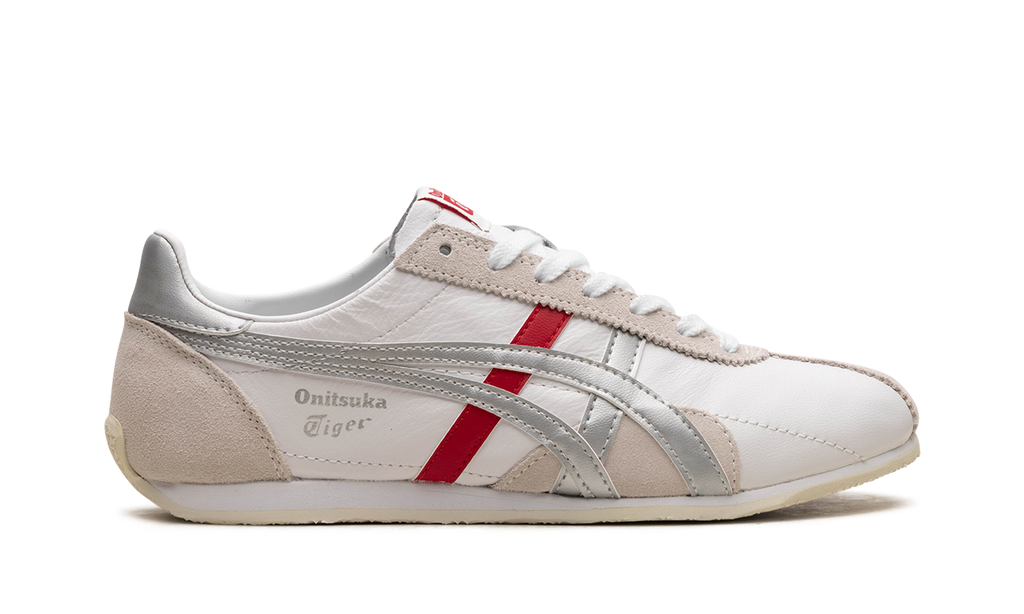 Onitsuka-tiger|runspark-white-silver-red-124796 product image 6, provided for visual reference and product detail review