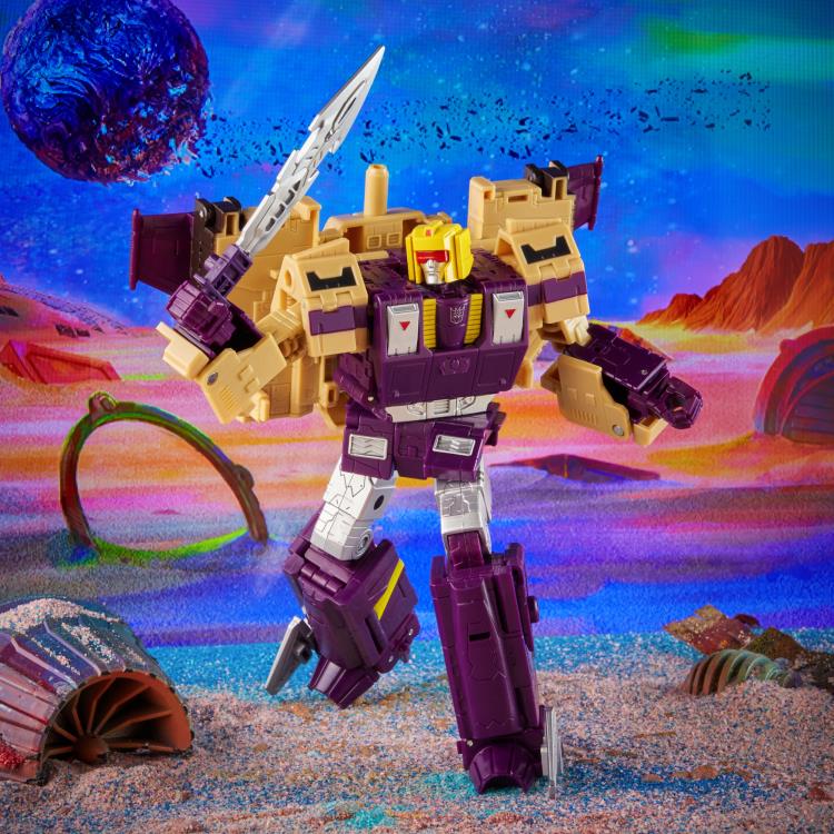 Transformers Generations Legacy Evolution Leader Class Blitzwing Action Figure product image 1, provided for visual