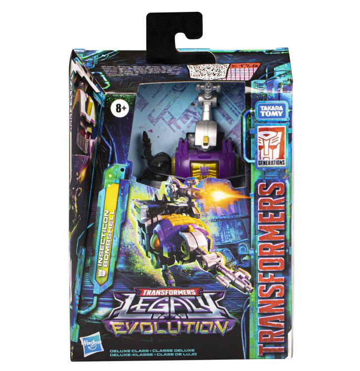 Transformers Generations Legacy Evolution Deluxe Class Insecticon Bombshell Action Figure product image 3, provided for