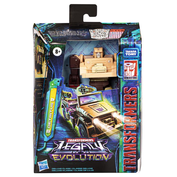 Transformers Generations Legacy Evolution Deluxe Class Detritus Action Figure product image 3, provided for visual reference