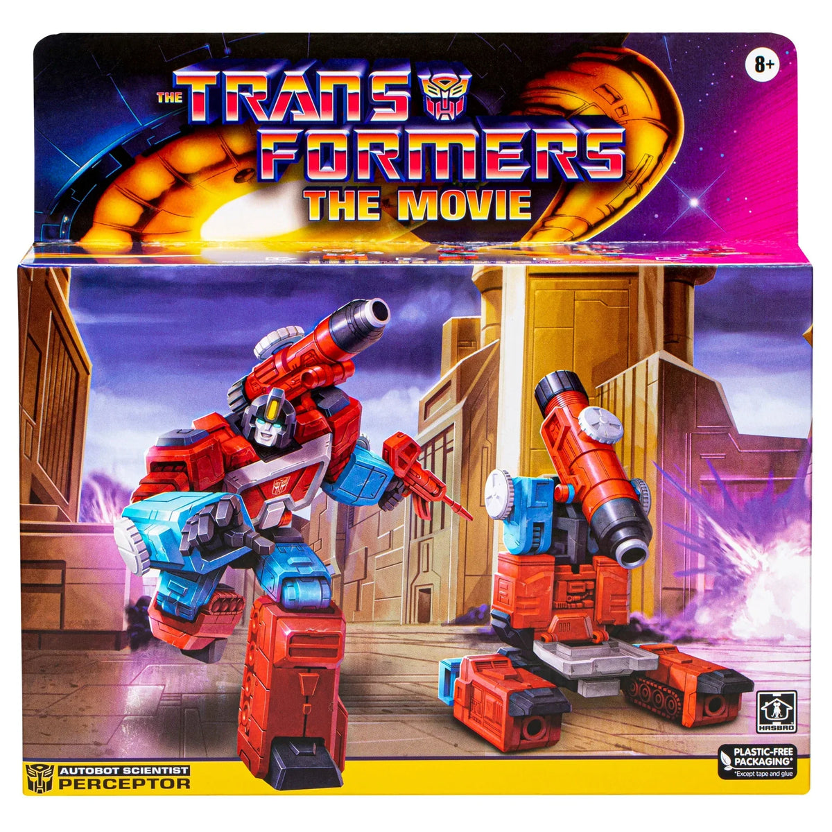 Transformers The Movie Retro Autobot Scientist Perceptor Action Figure product image 4, provided for visual reference and
