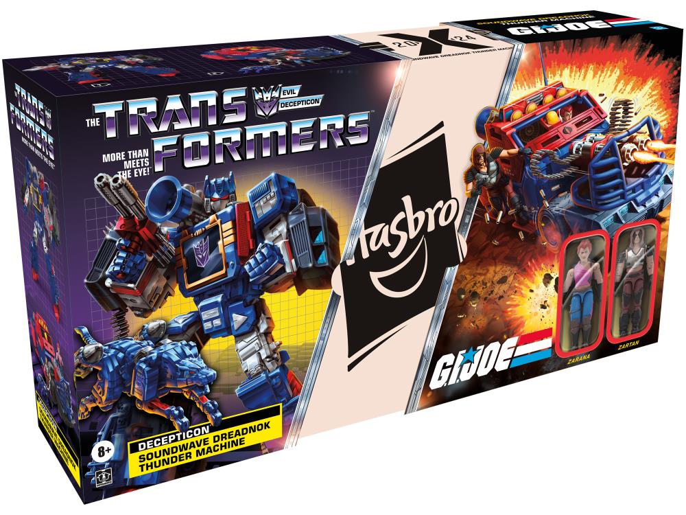 Hasbro Transformers x G.I. Joe Decepticon Soundwave Dreadnok Thunder Machine Action Figure product image 4, provided for