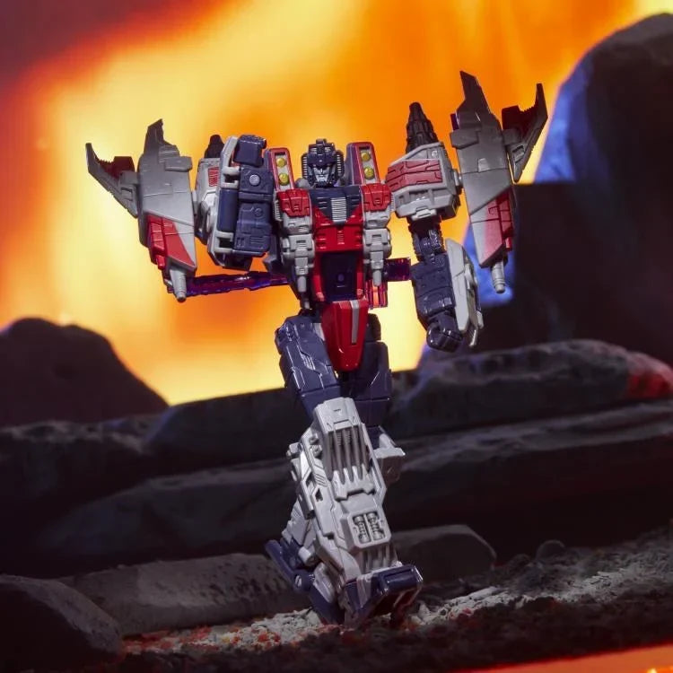 Transformers Generations Legacy United Voyager Class Cybertron Starscream Action Figure product image 3, provided for visual