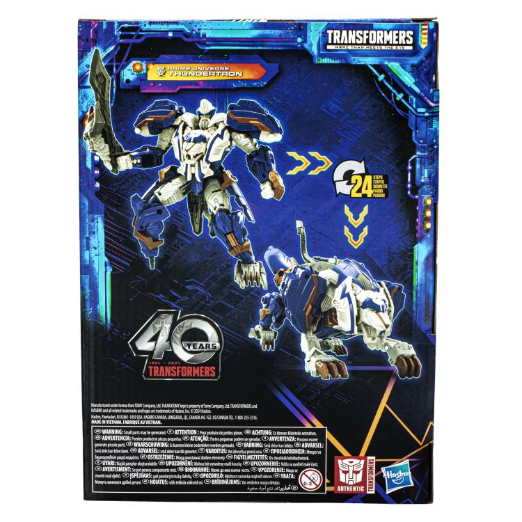 Transformers Generations Legacy United Voyager Class Prime Universe Thundertron Action Figure product image 14, provided for