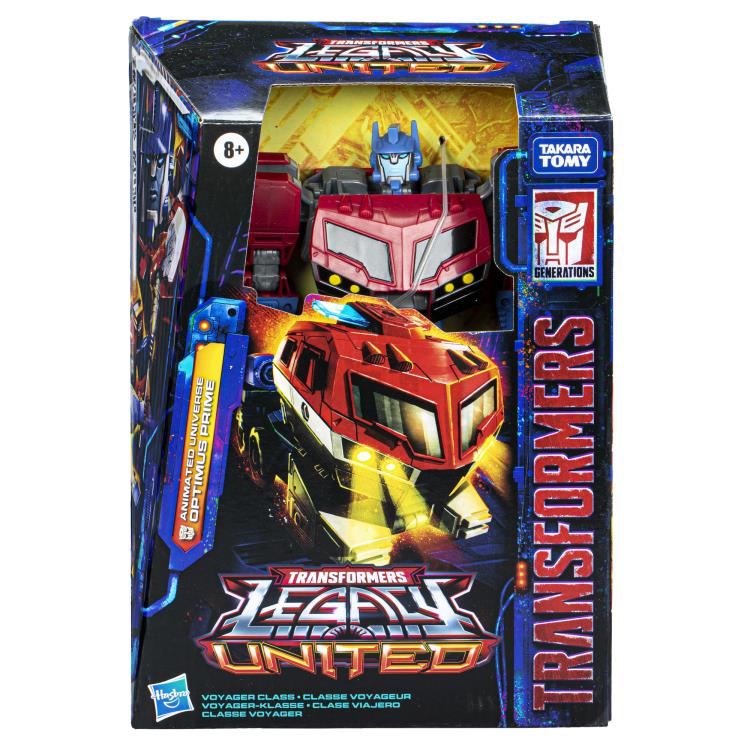 Transformers Generations Legacy United Voyager Class Animated Universe Optimus Prime Action Figure product image 12,