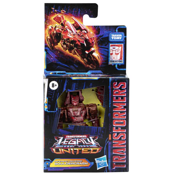 Transformers Generations Legacy United Core Class Infernac Universe Bouldercrash Action Figure product image 5, provided for