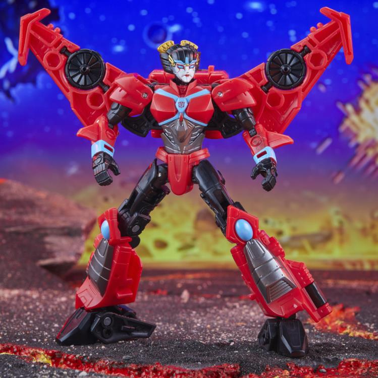 Transformers Generations Legacy United Deluxe Class Cyberverse Universe Windblade Action Figure product image 3, provided