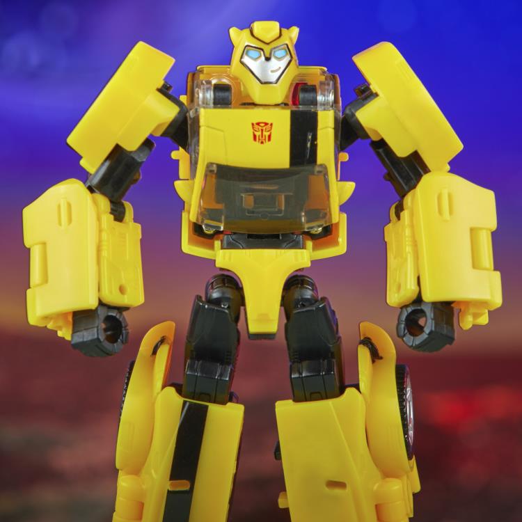 Transformers Generations Legacy United Deluxe Class Animated Universe Bumblebee Action Figure product image 8, provided for