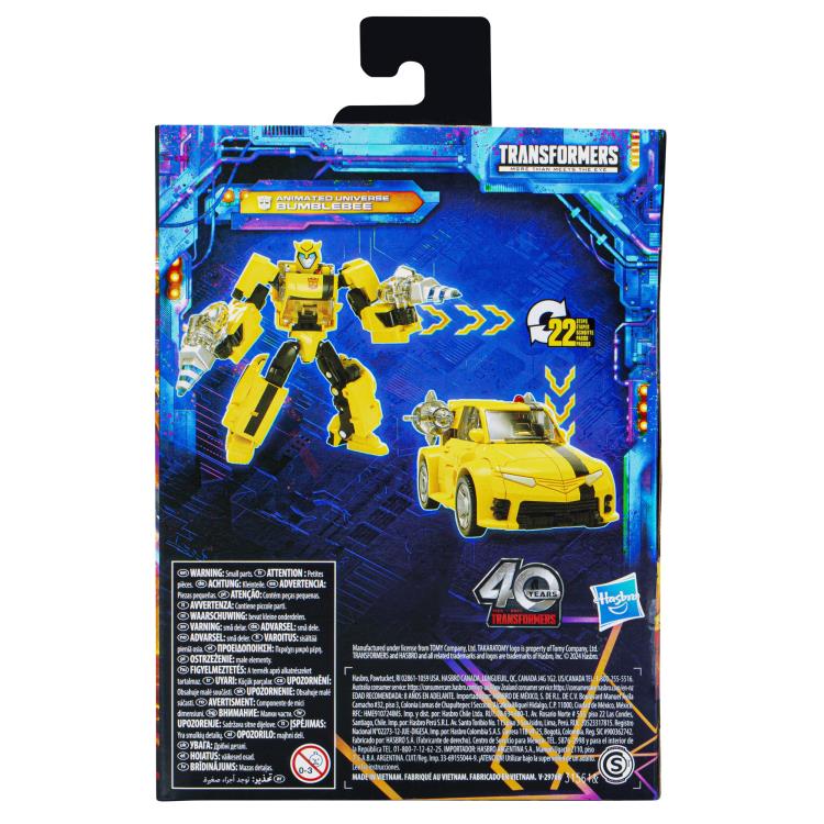 Transformers Generations Legacy United Deluxe Class Animated Universe Bumblebee Action Figure product image 15, provided for