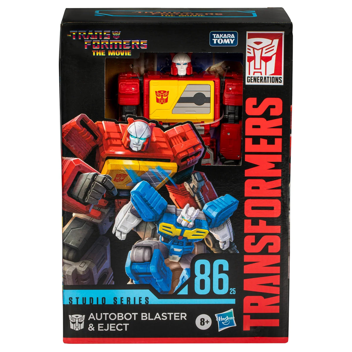 Transformers Generations Studio Series 86 #25 Voyager Autobot Blaster and Eject Action Figure product image 2, provided for