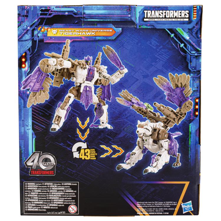 Transformers Generations Legacy United Leader Class Beast Wars Universe Tigerhawk Action Figure product image 14, provided