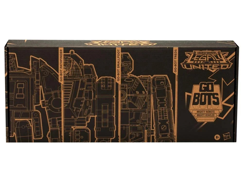 Transformers Legacy United Generations Selects Deluxe Go-Bot Guardians 3 Pack product image 3, provided for visual reference