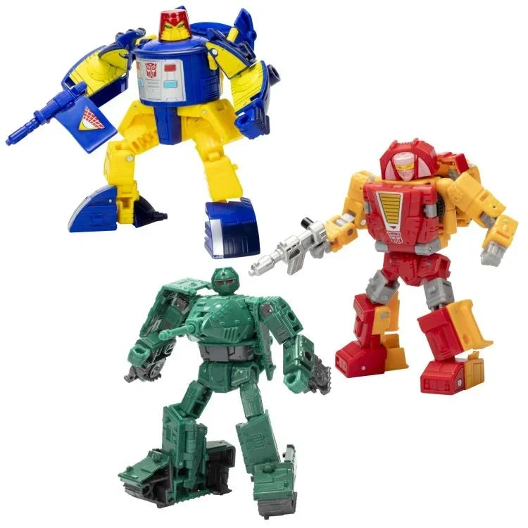 Transformers Legacy United Generations Selects Deluxe Go-Bot Guardians 3 Pack product image 1, provided for visual reference