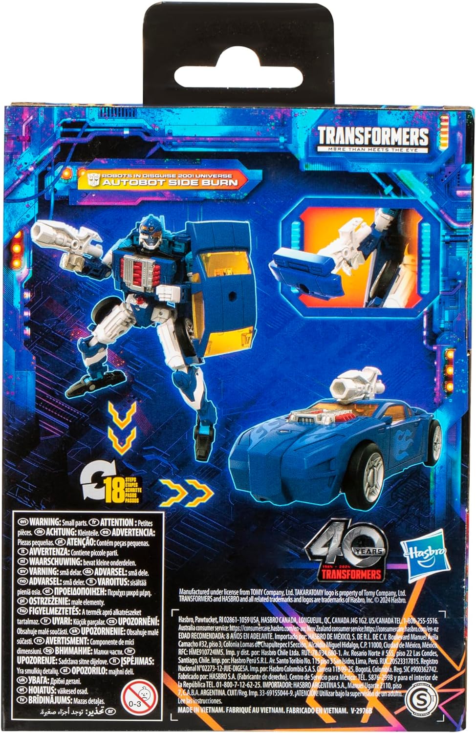 Transformers Generations Legacy United Deluxe Class R.I.D Side Burn Action Figure product image 3, provided for visual