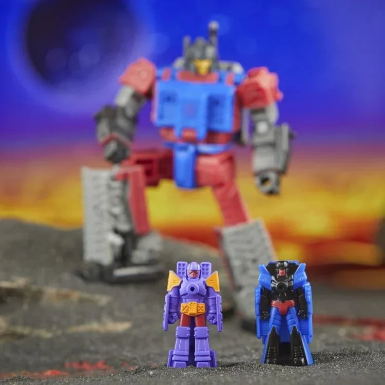 Transformers Generations Legacy United Deluxe Class G1 Universe Quake, Heater, and Tiptop Action Figure product image 3,