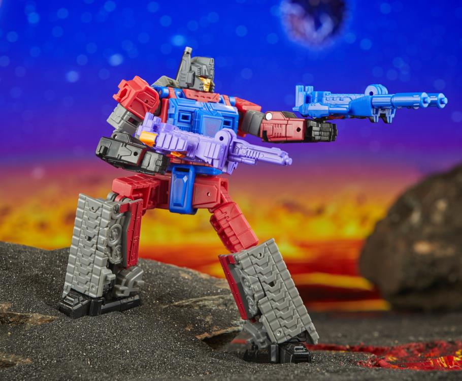 Transformers Generations Legacy United Deluxe Class G1 Universe Quake, Heater, and Tiptop Action Figure product image 5,