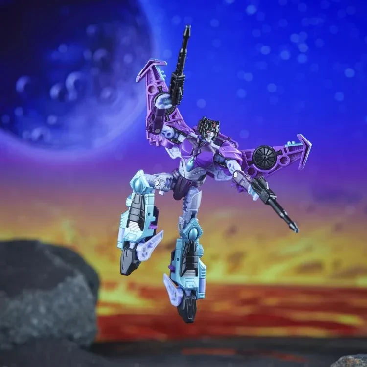 Transformers Generations Legacy United Deluxe Class Cyberverse Universe Slipstream Action Figure product image 4, provided