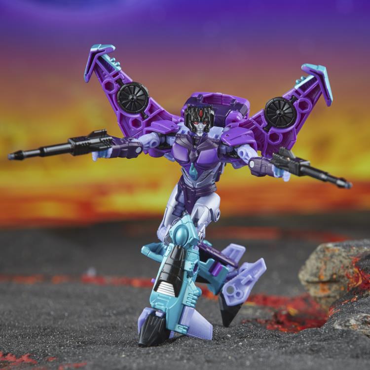 Transformers Generations Legacy United Deluxe Class Cyberverse Universe Slipstream Action Figure product image 5, provided