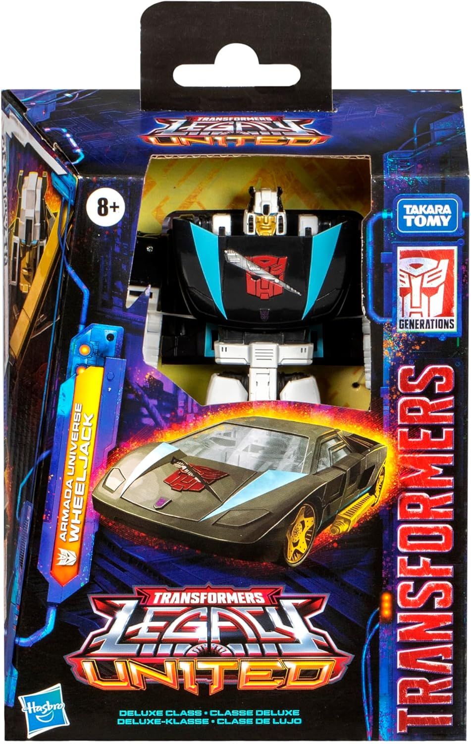 Transformers Generations Legacy United Deluxe Class Armada Universe Wheeljack Action Figure product image 8, provided for