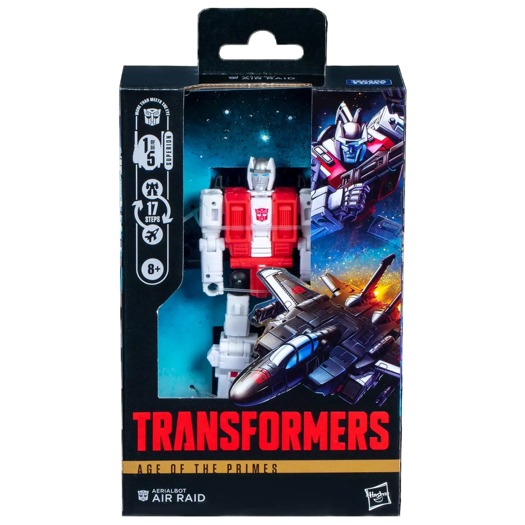 Transformers Age of the Primes Deluxe Class Aerialbot Air Raid Action Figure product image 4, provided for visual reference