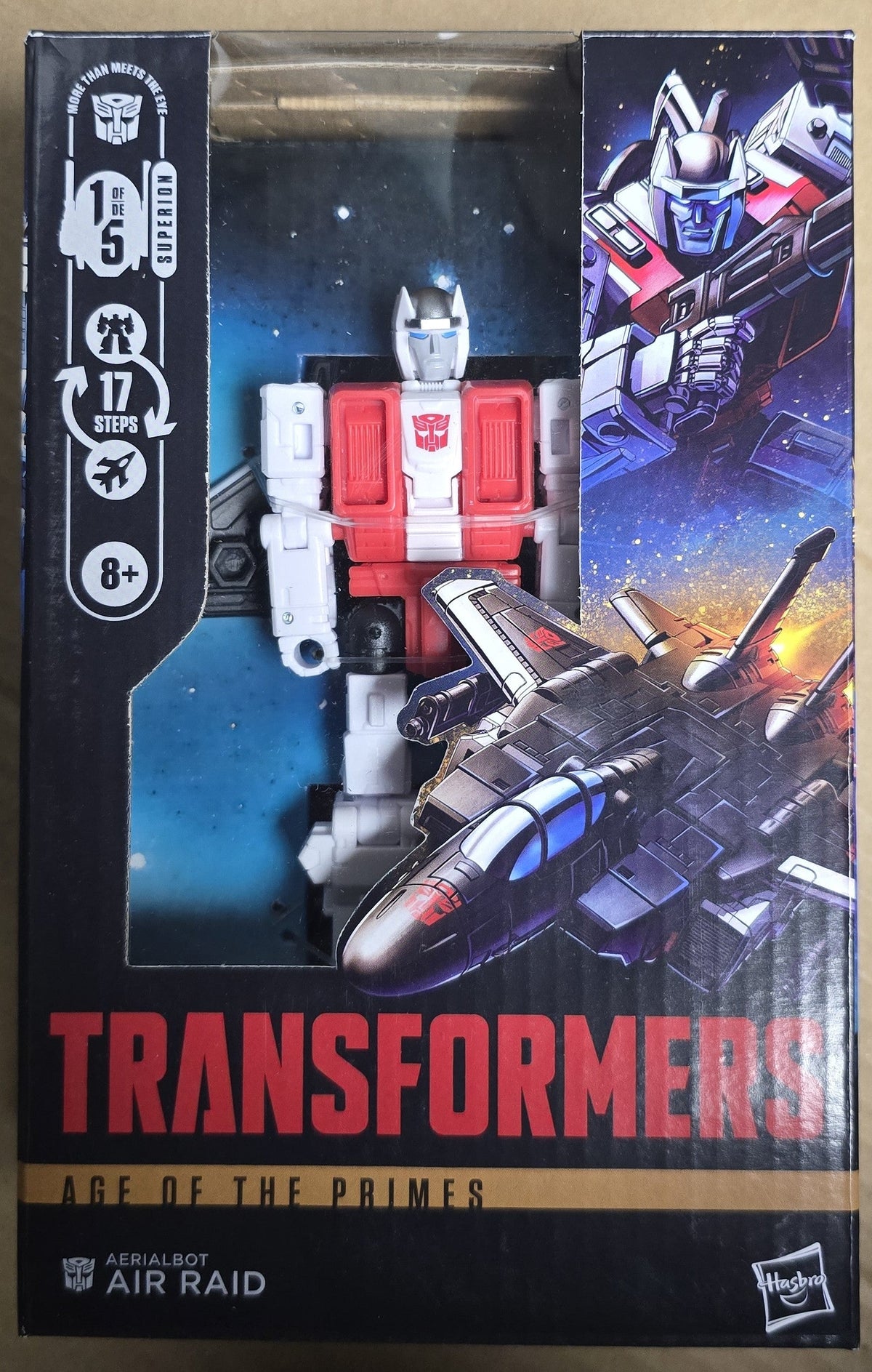 Transformers Age of the Primes Deluxe Class Aerialbot Air Raid Action Figure product image 3, provided for visual reference