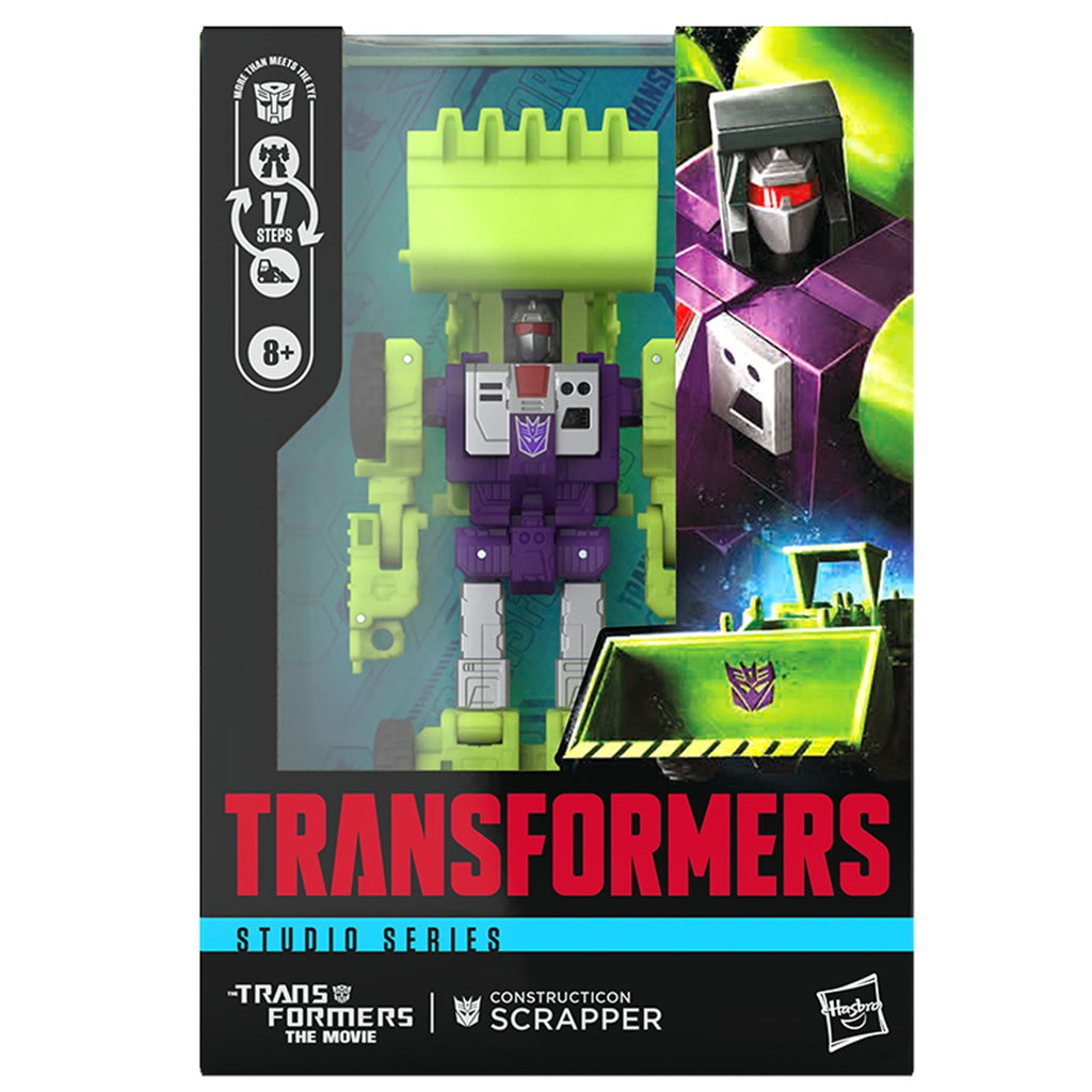 Transformers Studio Series 86 Voyager Constructicon Scrapper Action Figure product image 5, provided for visual reference