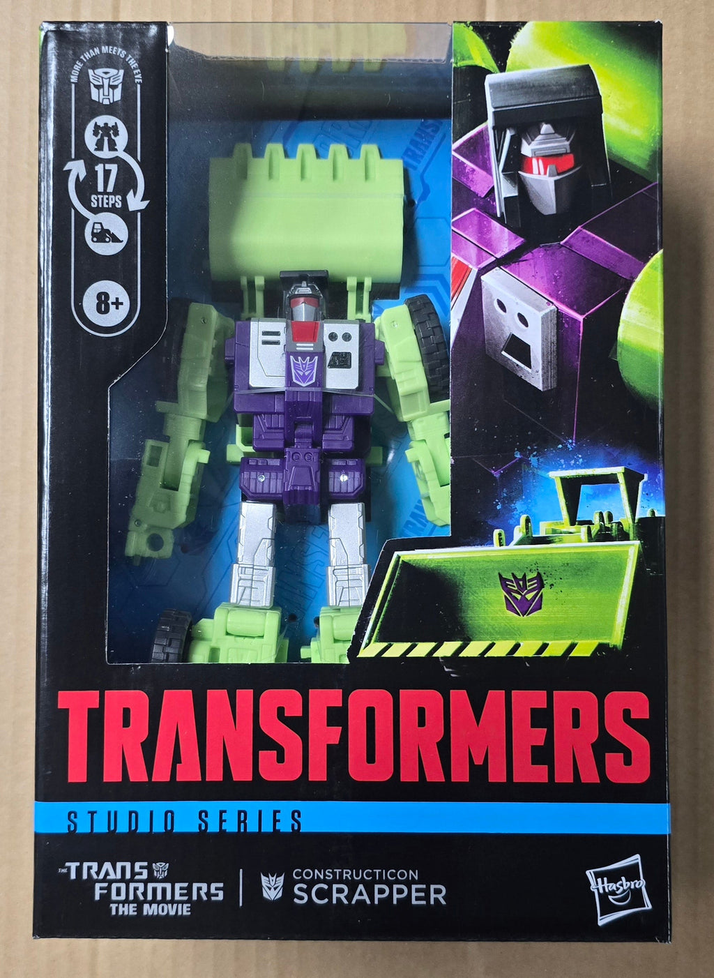 Transformers Studio Series 86 Voyager Constructicon Scrapper Action Figure product image 6, provided for visual reference