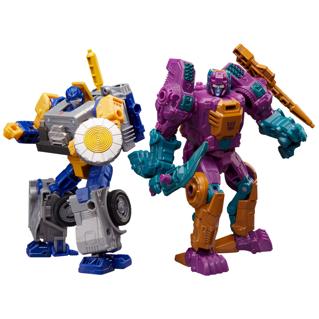 Transformers Age of the Primes Wreck 'N Doom Carnivac and Fisitron 2-Pack Action Figure product image 1, provided for visual