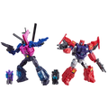 Transformers Age of the Primes Wreck 'N Doom Spinister and Topspin 2-Pack Action Figure product image 1, provided for visual