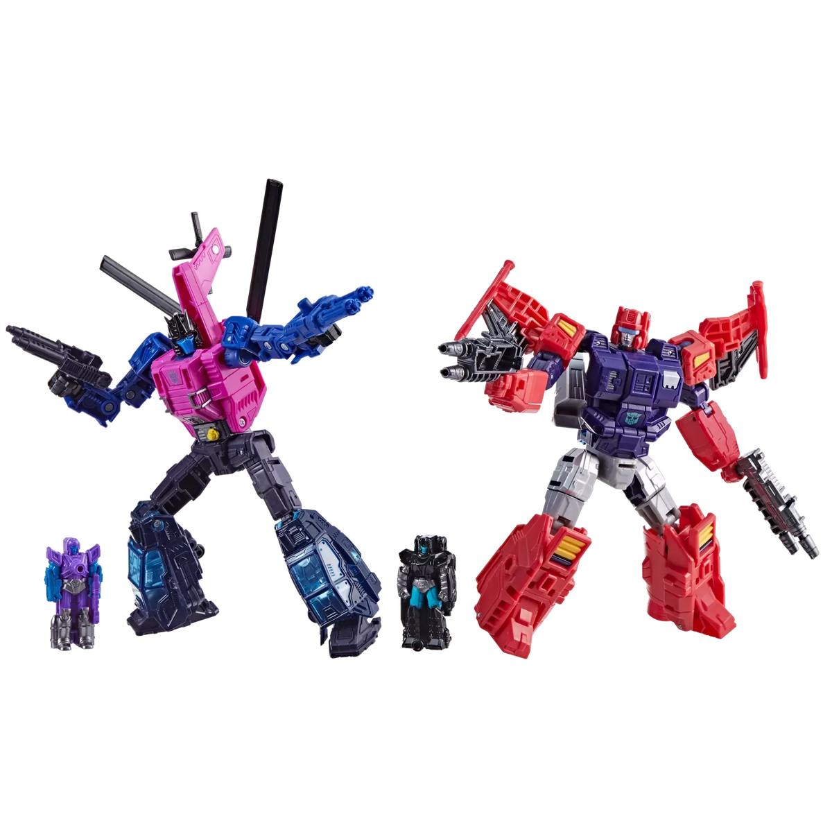 Transformers Age of the Primes Wreck 'N Doom Spinister and Topspin 2-Pack Action Figure product image 1, provided for visual