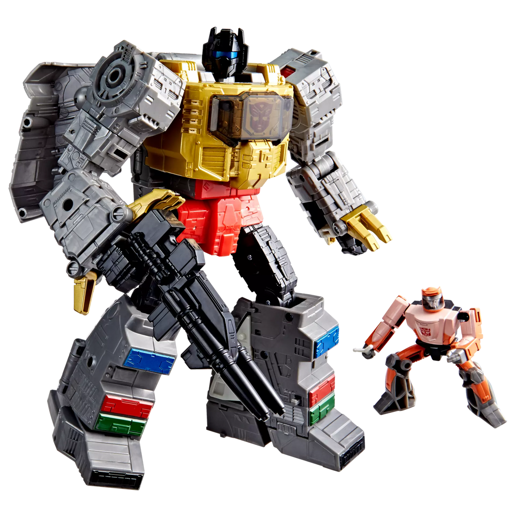Transformers The Movie Studio Series Leader Dinobot Grimlock and Wheelie Action Figure product image 1, provided for visual