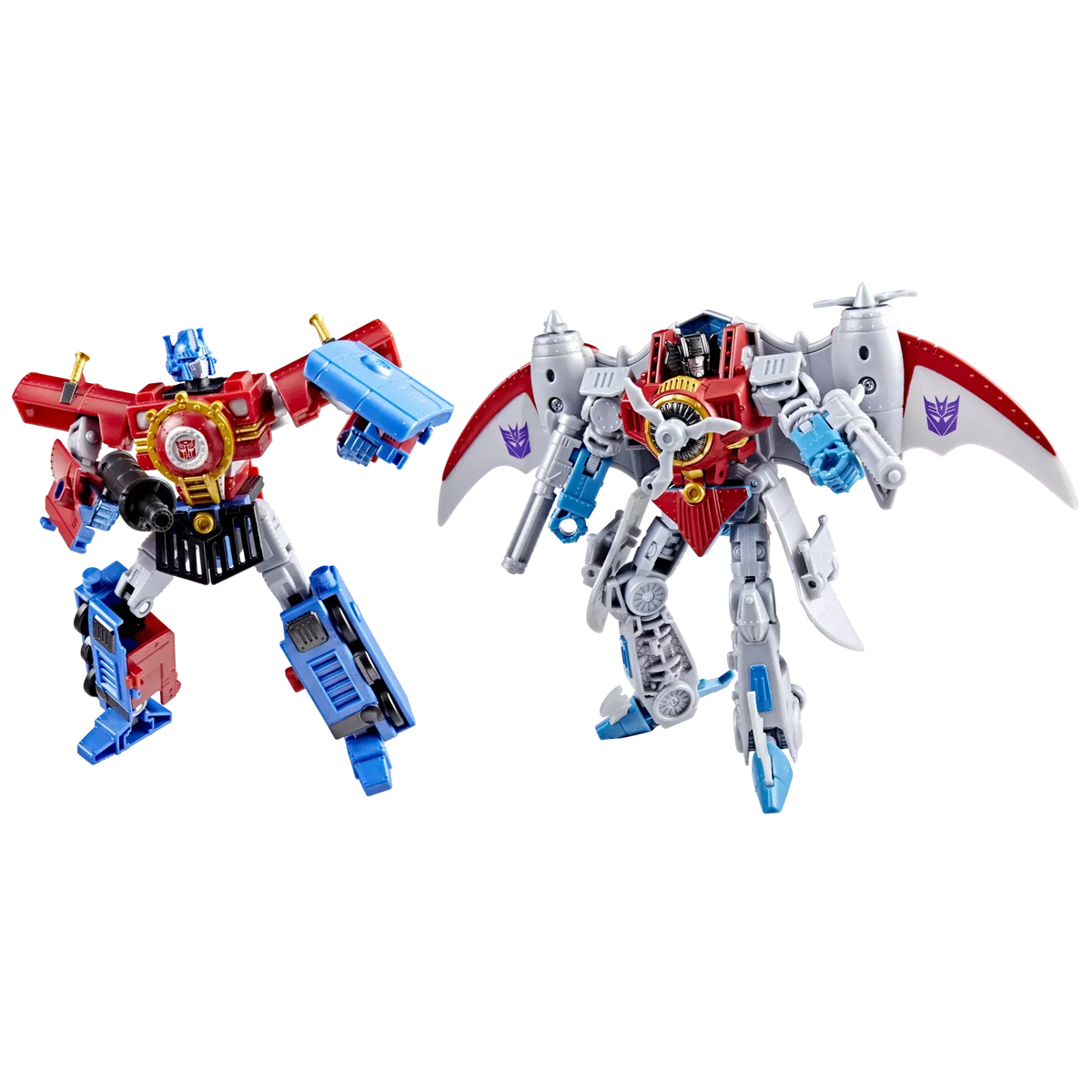 Transformers Hearts of Steel Timelines Comic Edition Optimus Prime and Starscream Action Figure Exclusive product image 1,