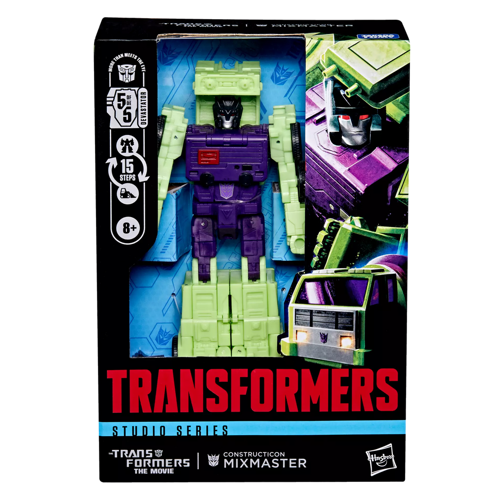 Transformers Studio Series 86 Voyager Constructicon Mixmaster Action Figure product image 3, provided for visual reference