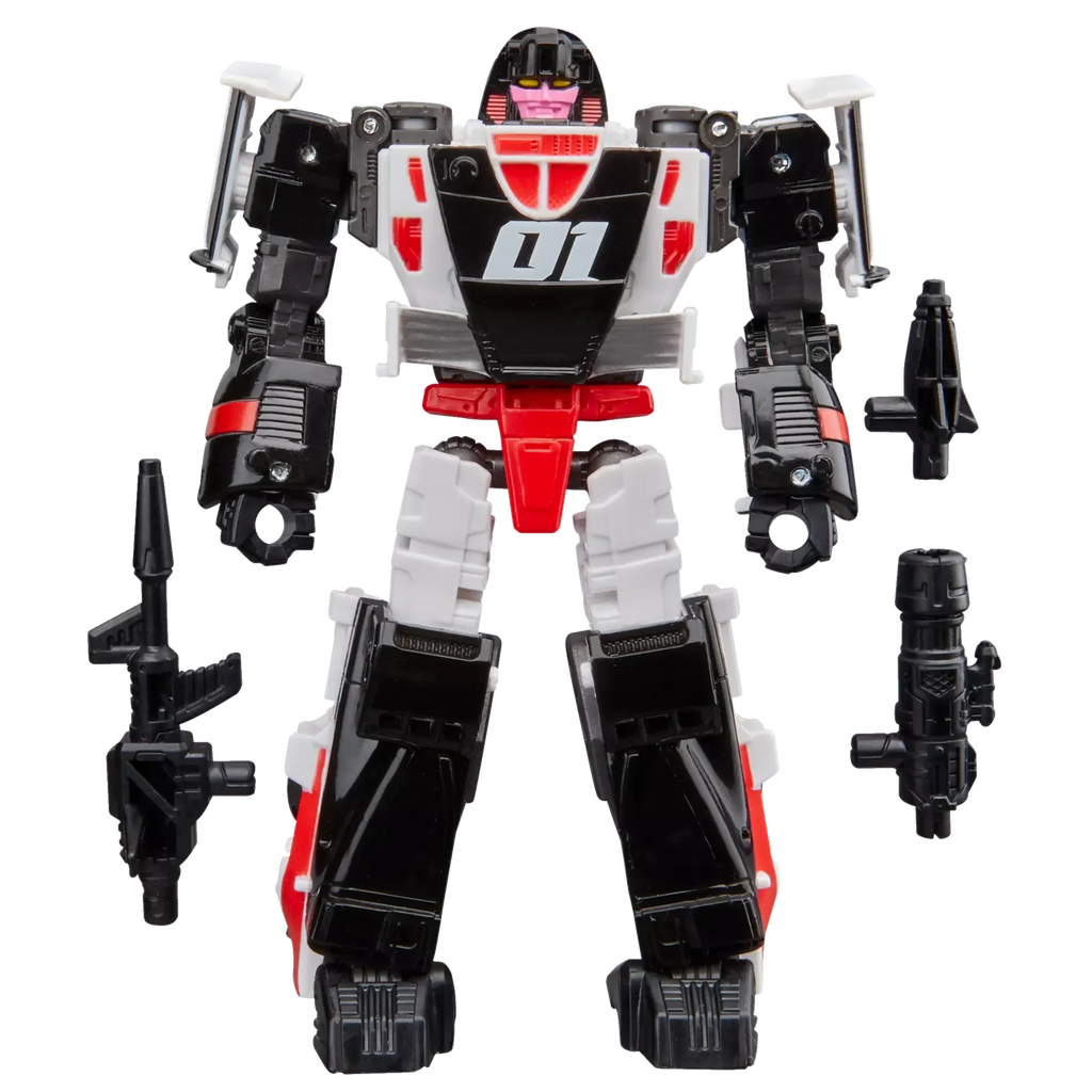 Transformers Age of the Primes Deluxe Class Decepticon Crasher Action Figure product image 1, provided for visual reference